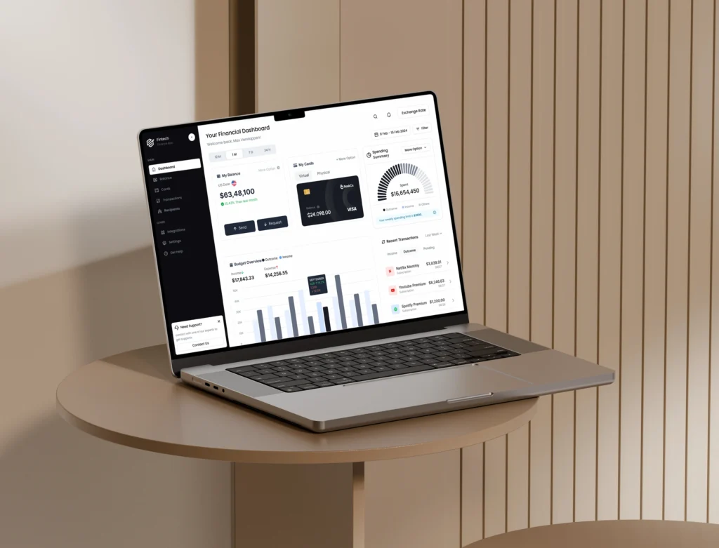Fintech Dashboard