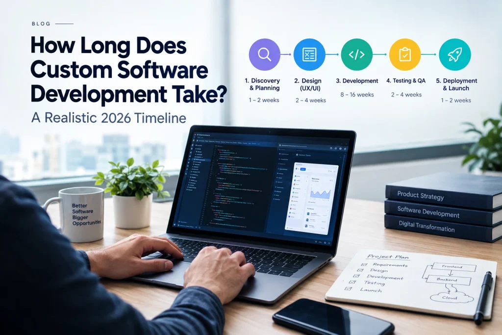 How Long Does Custom Software Development Take? A Realistic 2026 Timeline