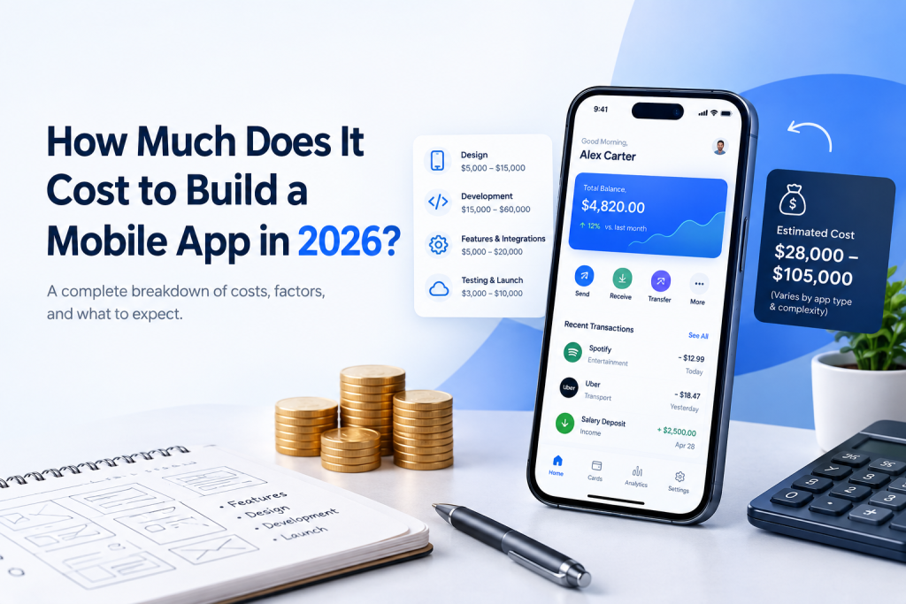 How Much Does It Cost to Build a Mobile App in 2026