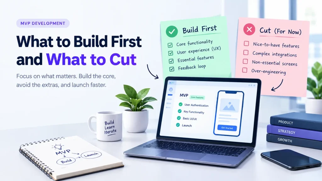 MVP Development: What to Build First and What to Cut